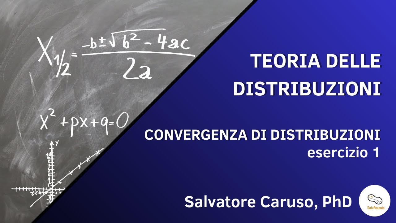 Metodi Matematici -  Teoria delle Distribuzioni - Esercizio convergenza distribuzioni 1