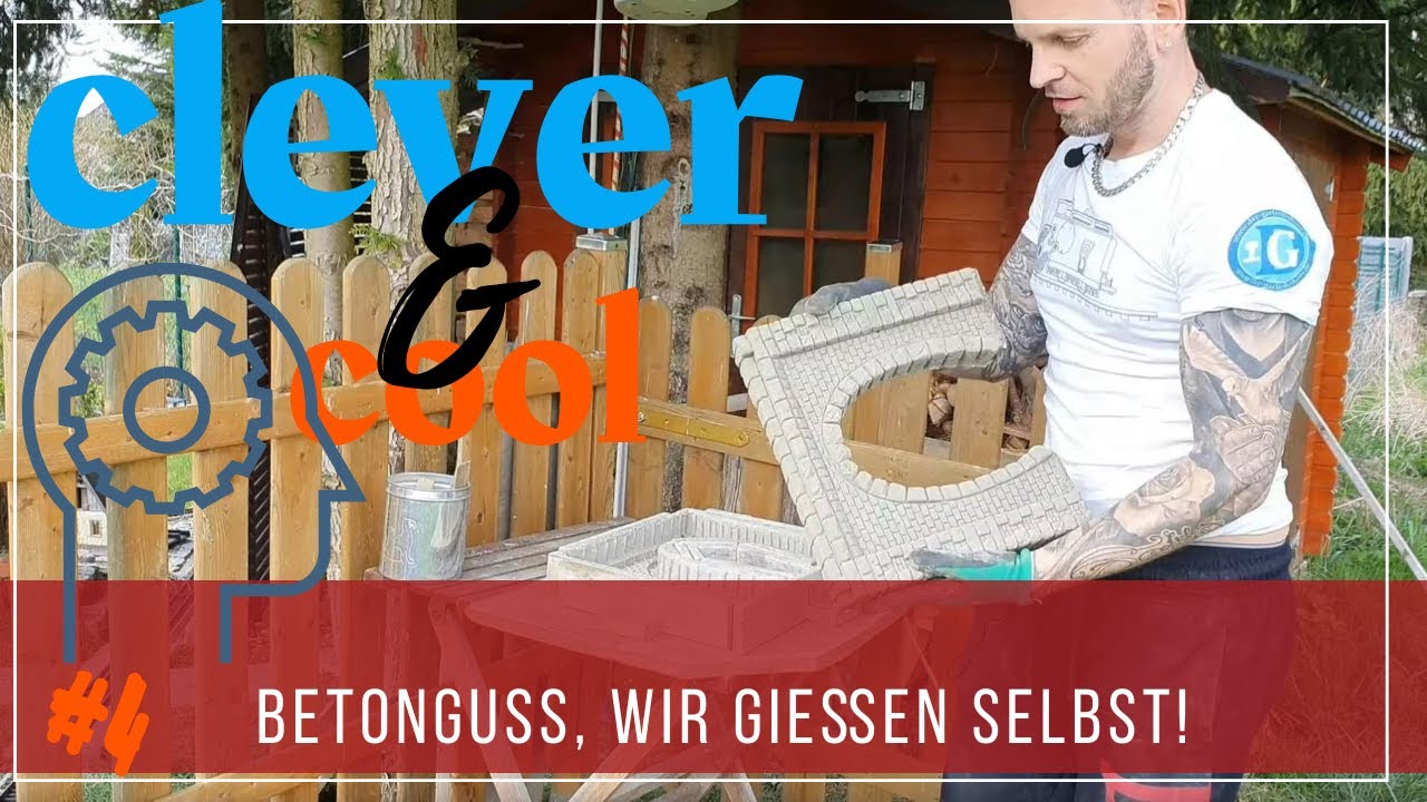 Unsere LGB Gartenbahn, Folge 004, Wir gießen unsere Betonelemente selbst