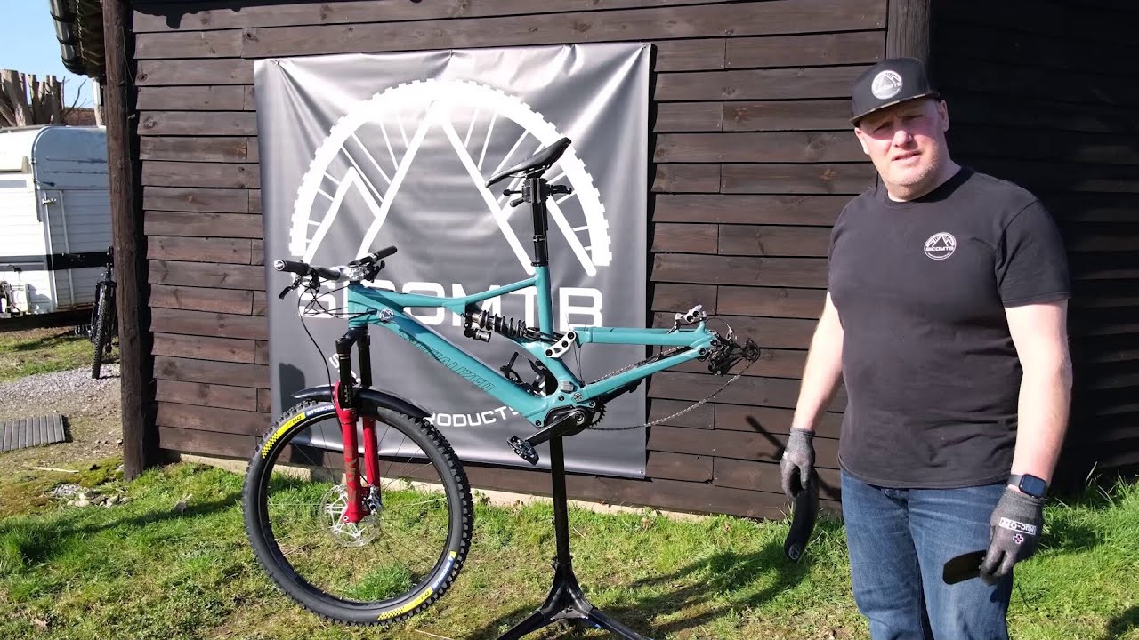 How to fit the SicoMTB DualGuard V3 rear mudguard on the Specialized Levo SL Alloy