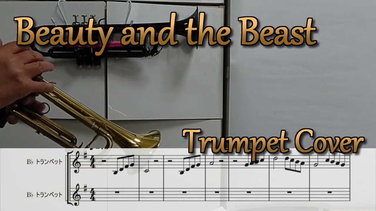 美女と野獣（トランペット楽譜）Beauty and the Beast (Trumpet Sheet Music) (p:ito)