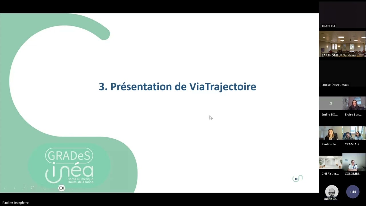 Webinaire - ViaTrajectoire PRADO