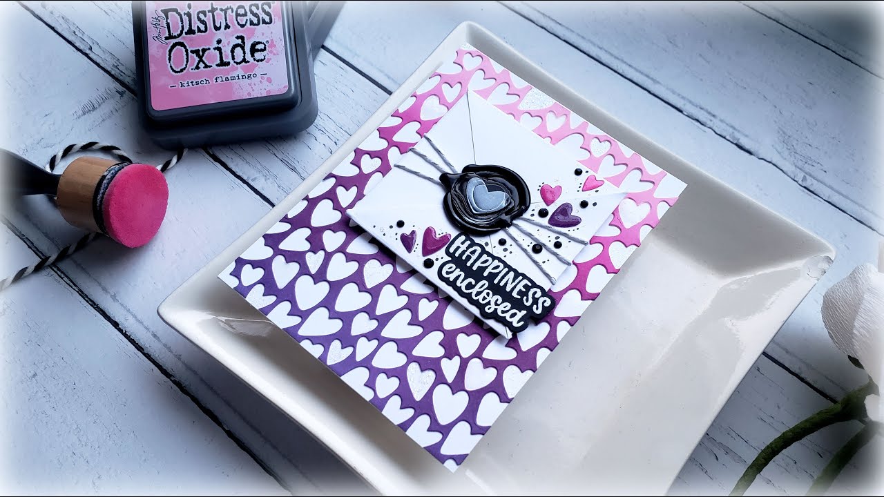 Happiness Enclosed Wax Seal Card with Kelly Taylor