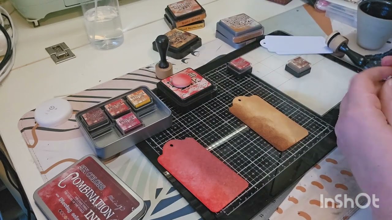 Tim Holtz and Temu ink comparisons 
