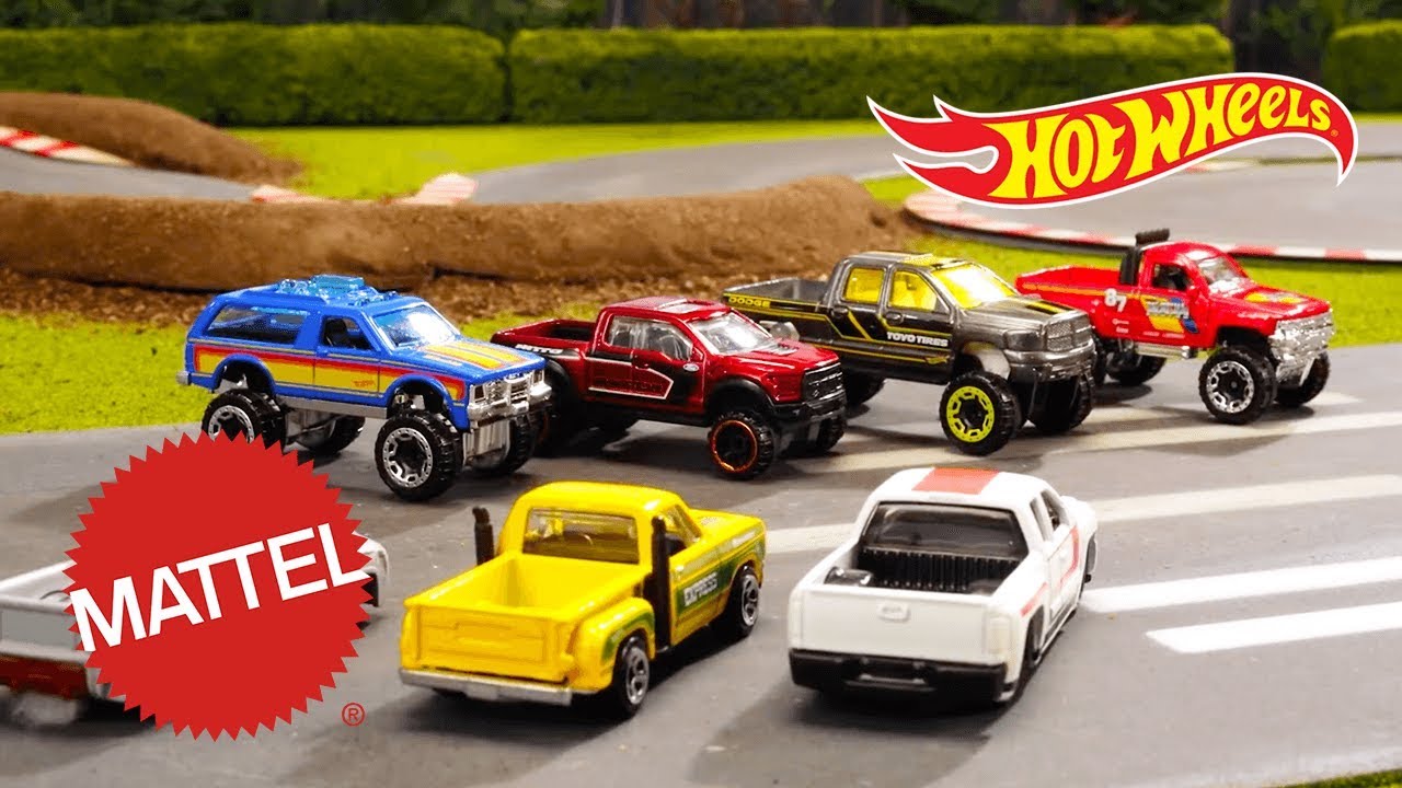 Hot Trucks Work Hard and Play Harder | Hot Wheels | Mattel