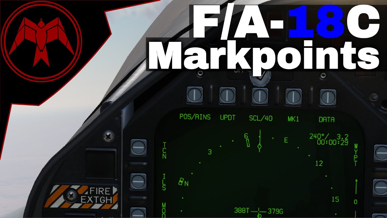DCS: Учебное пособие по F/A-18c Hornet Markpoint