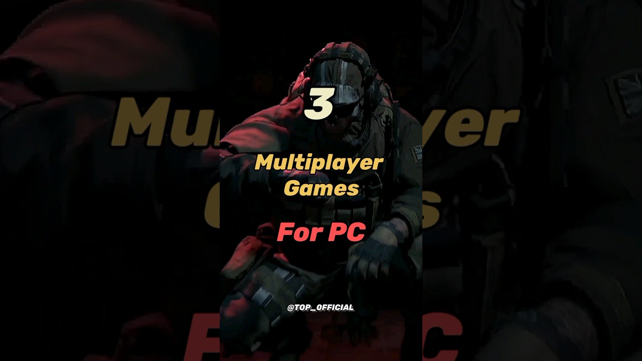 3 Multiplayer games for PC 🎮 #shorts