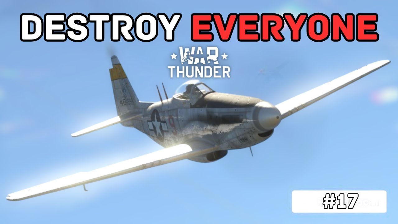 8 Minutes Of P-51H Dogfight Gameplay | War Thunder