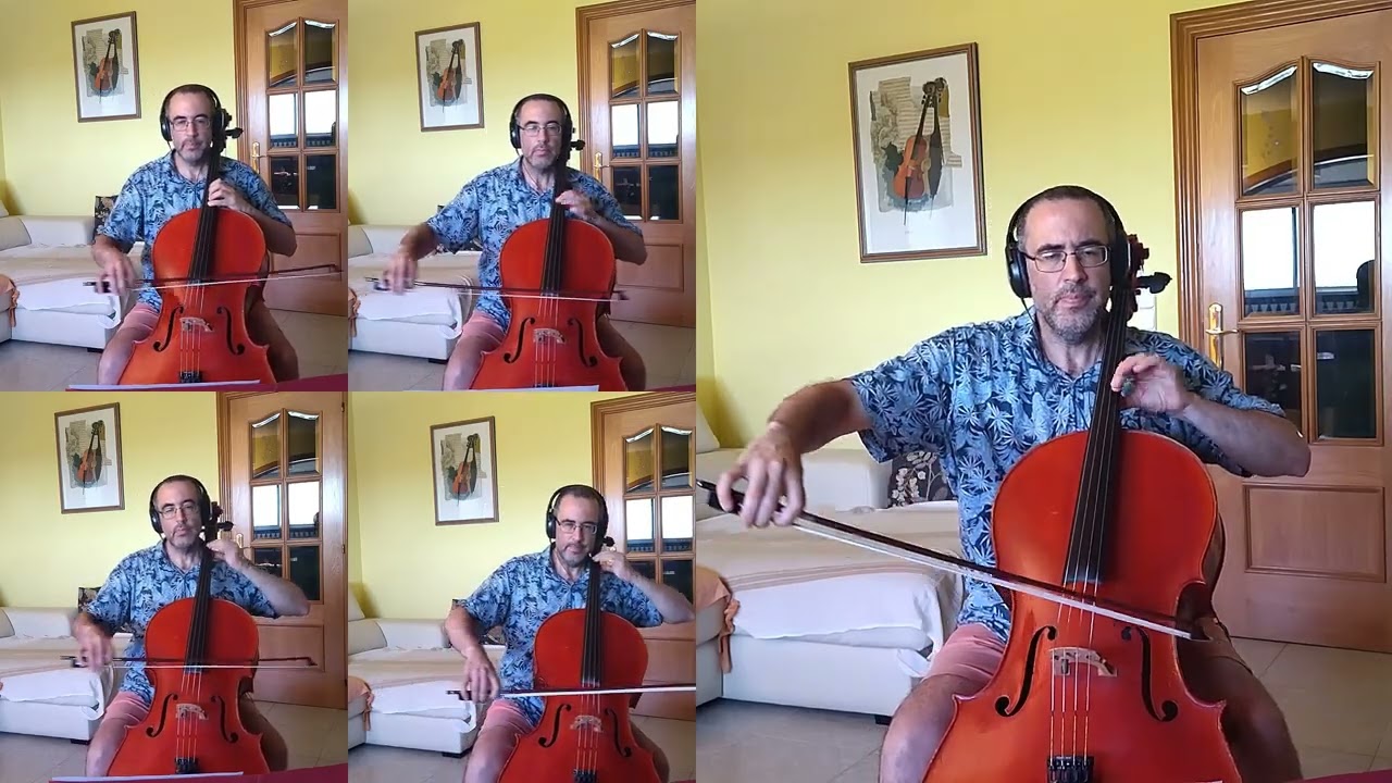 Never Ending Story - Giorgio Moroder - The NeverEnding Story - 6 cellos arrangement