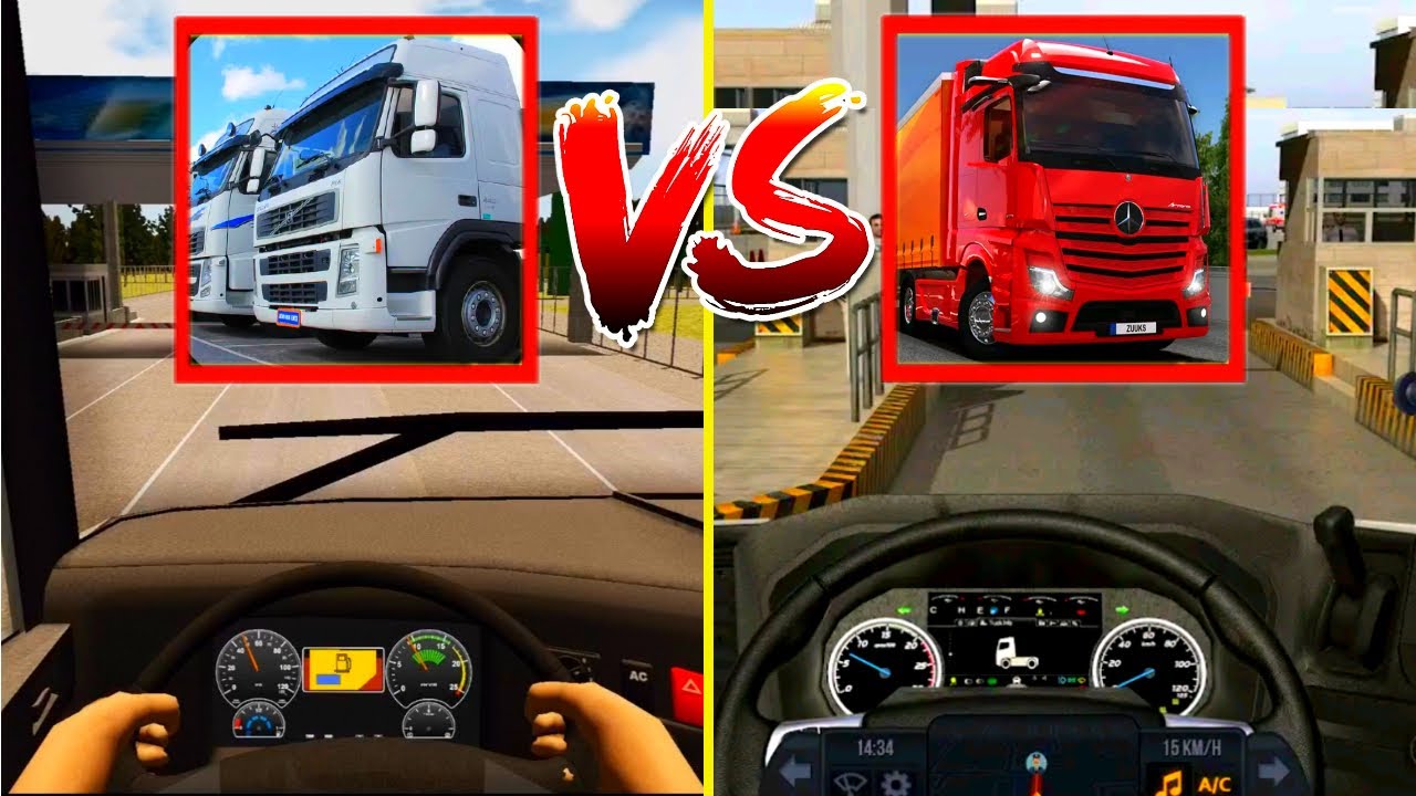 Heavy Truck Simulator VS Truck Simulator Ultimate - Gameplay And Graphics Comparison (Android,iOS)