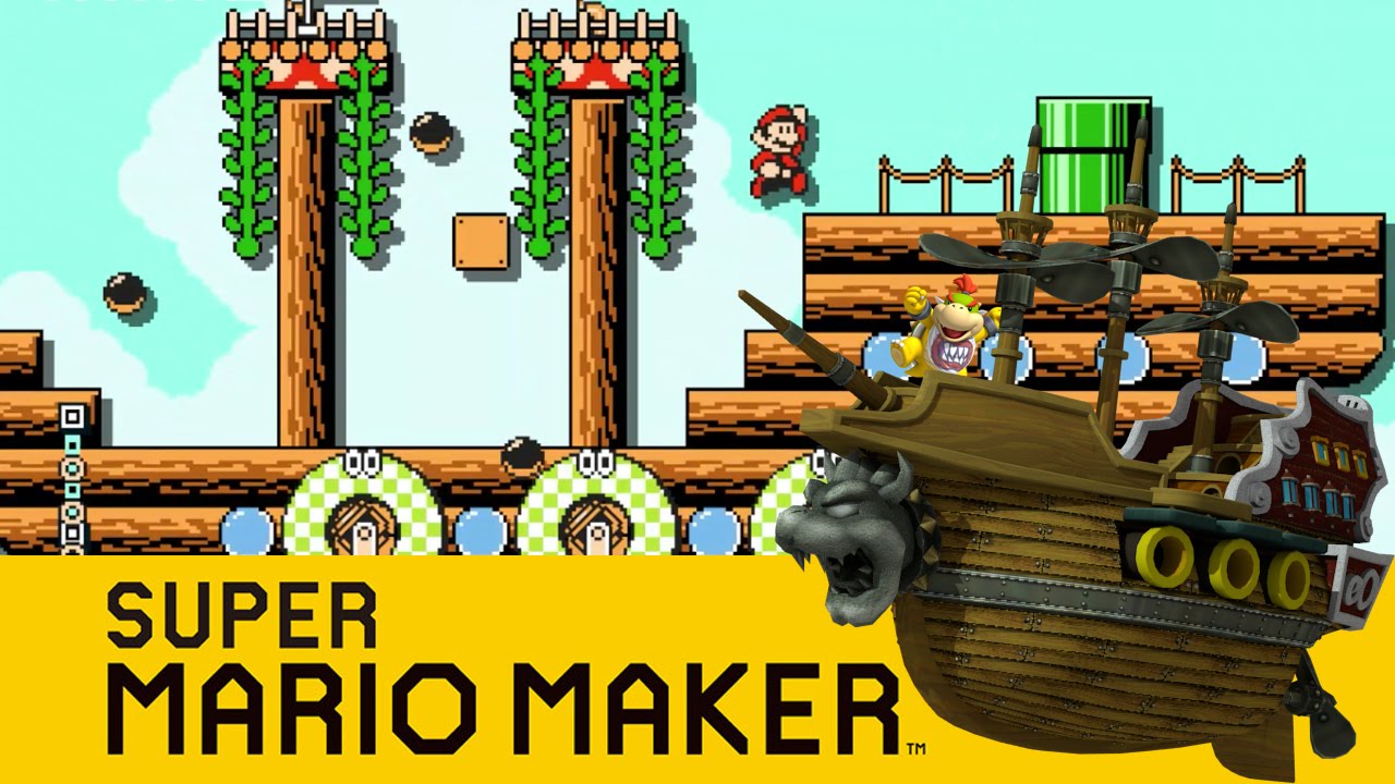 Super Mario Maker : Bowser Jr.'s Airship