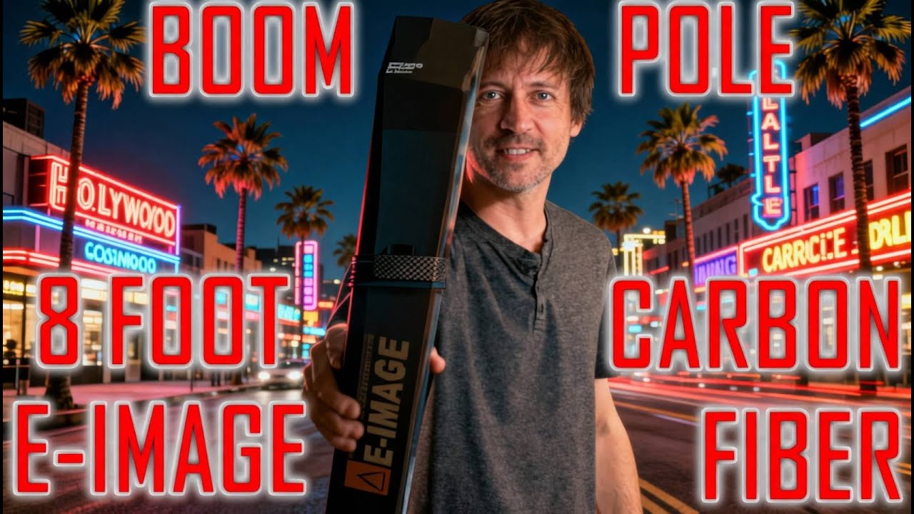 iKan E-Image Boom Pole Review (BC-09) 8' Foot Carbon Fiber for Boom Operators