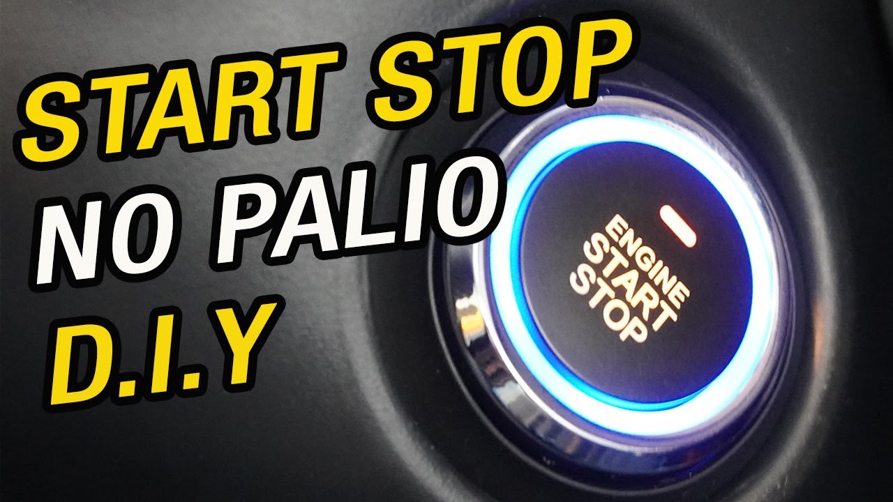 COMO INSTALAR START STOP EM SEU CARRO PALIO How to install star stop button curso startstop