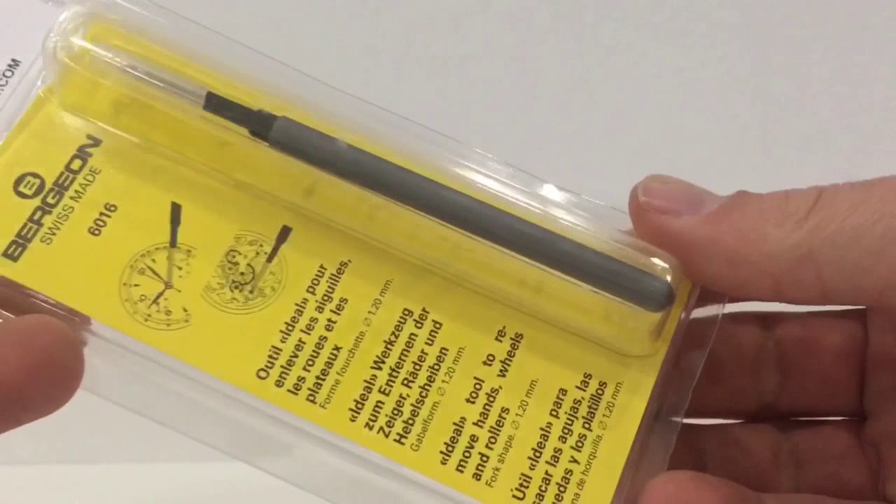 Bergeon 6016 Chronograph Separating Wedge Tool for Wheels and Hands