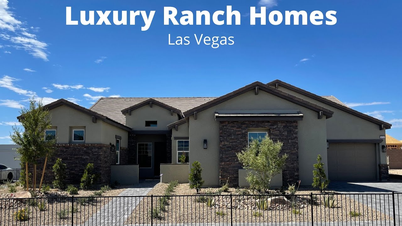 Luxury Ranch Homes For Sale Las Vegas | Casita & Pool House Opts | Century Communities $846k+
