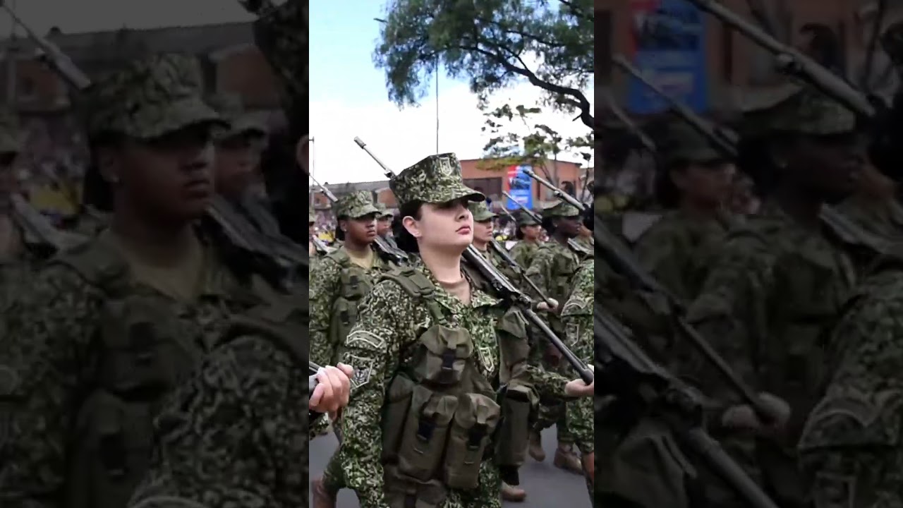 Por primera vez, mujeres Infantes de Marina en el desfile militar del 20 de julio