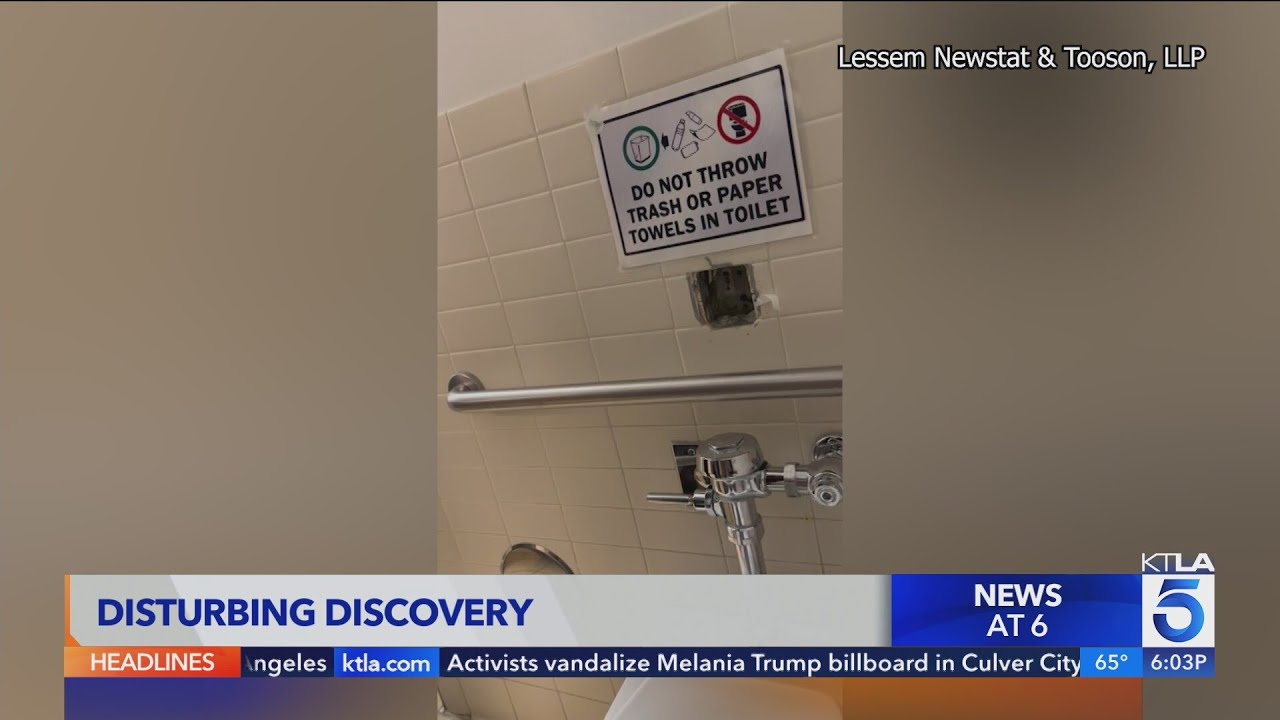 Hidden camera found at restroom in Kaiser Permenente in West L.A.