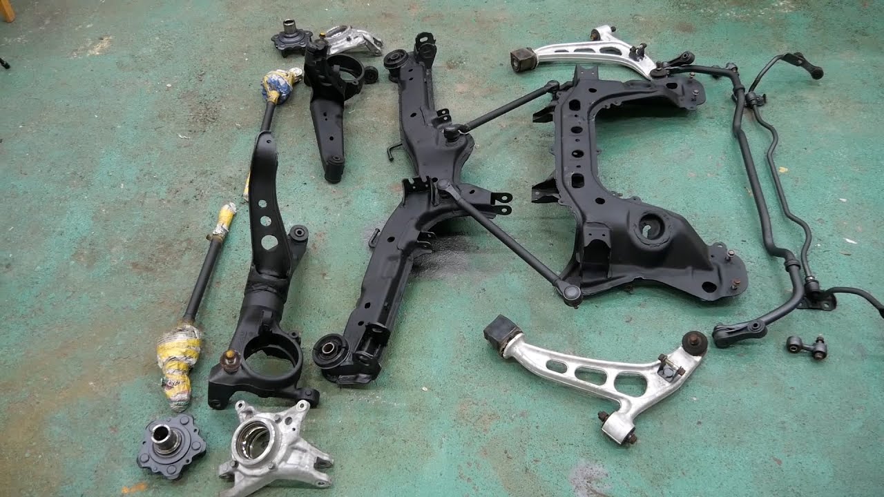 FCの錆びた足回りパーツをレストアする！