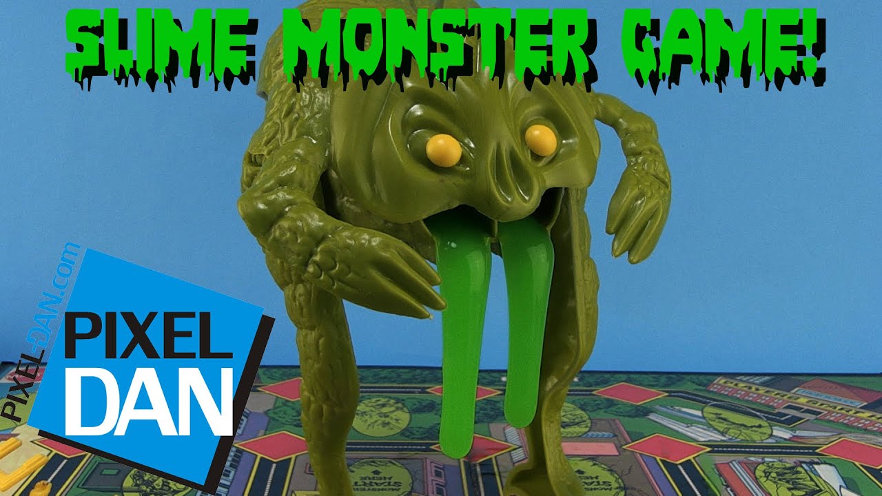 Slime Monster Game Mattel 1977 Board Game Video Review (Retro Toy Rewind)