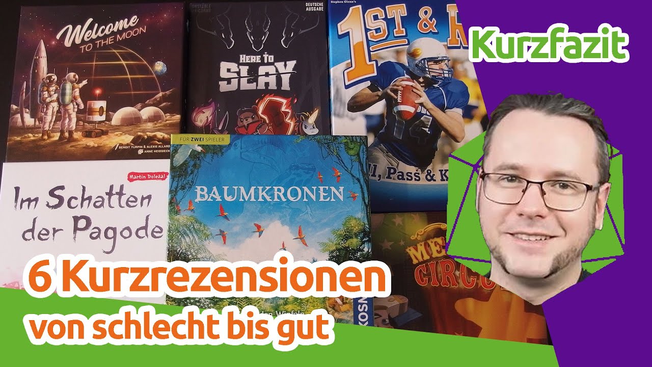 6 Brettspiel-Kurzrezensionen - von schlecht bis gut | staygeeky