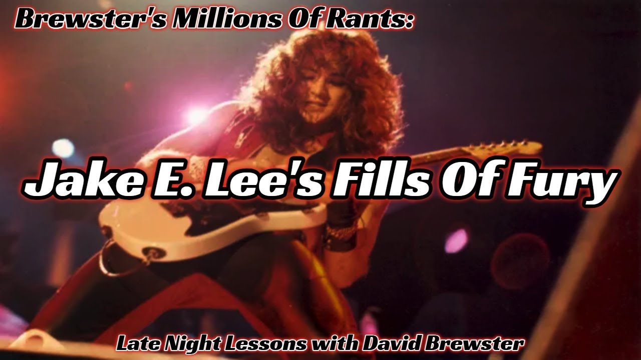 Jake E. Lee's Fills Of Fury