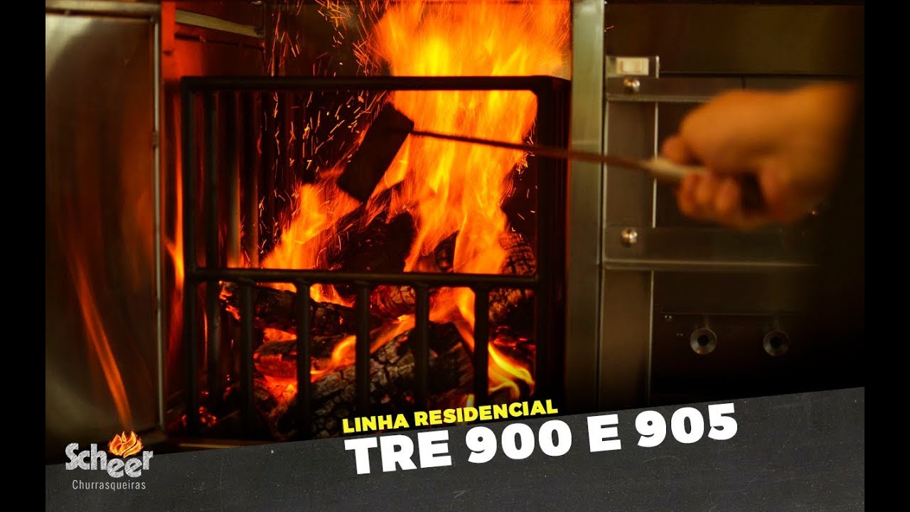 Churrasqueira TRE 900 e 905 | Scheer Churrasqueiras