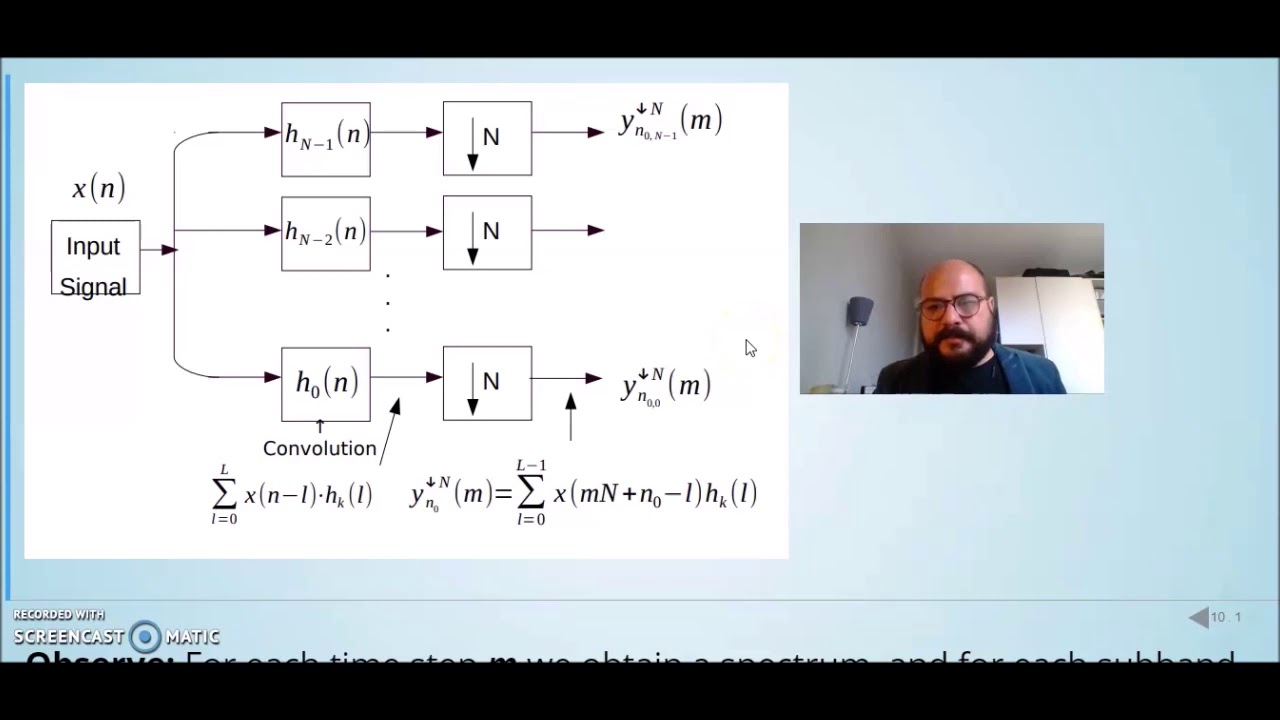 Multirate Signal Processing: 01 - Introduction - 11 Analysis Filter Bank