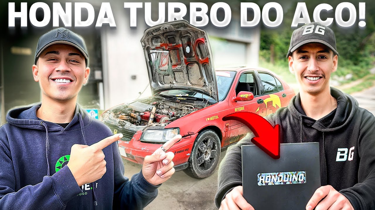 TIROS COMO NUNCA VI ! AFINAMOS O HONDA TURBO COM O @BossGarage | AllSpeedDrive