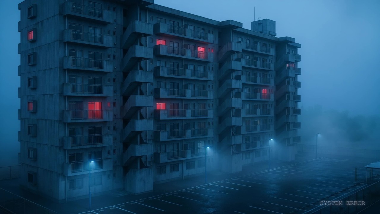 青いマンション、誰もいない静寂 | Blue Hallways - Nobody's Home