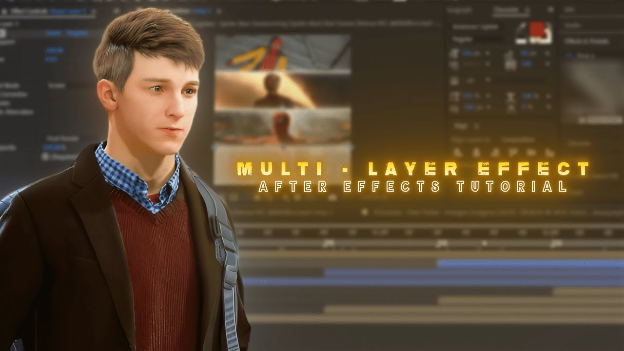 MULTI - LAYER EFFECT | AFTER EFFECTS TUTORIAL |