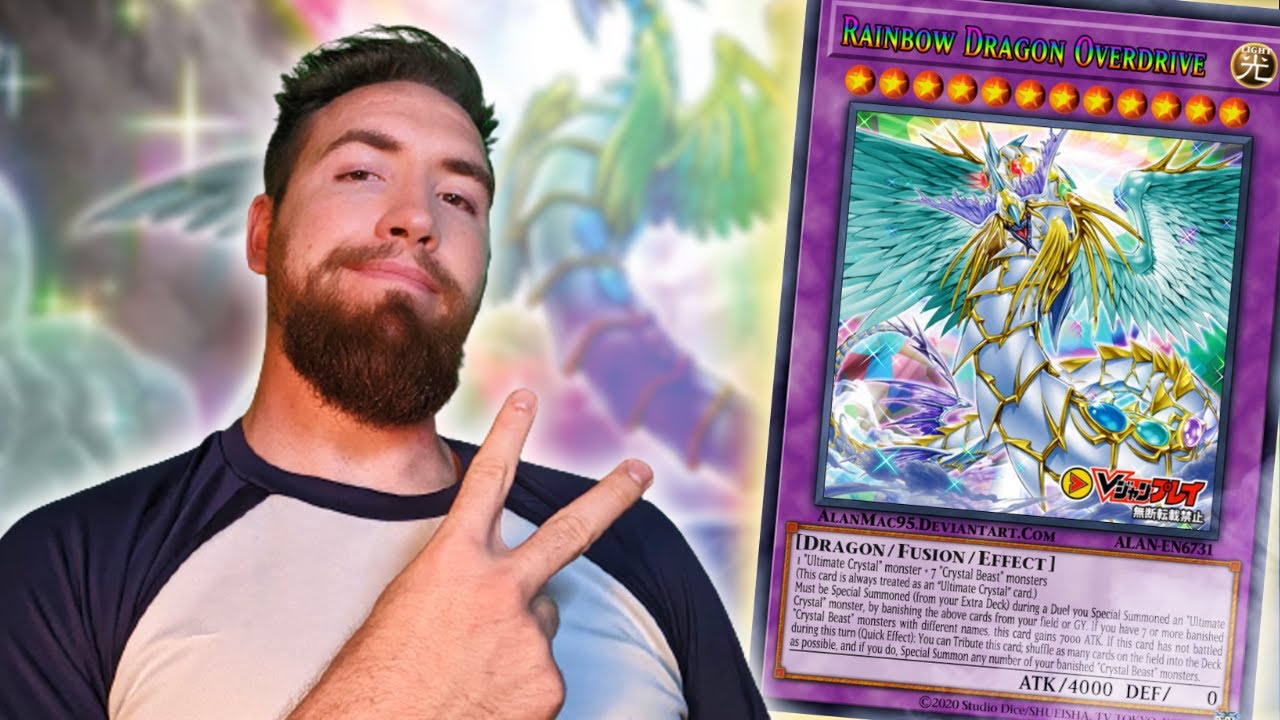 TWO WAYS TO PLAY Rainbow Dragon Overdrive!! Decks & Replays for Overdrive Turbo and Minecraft