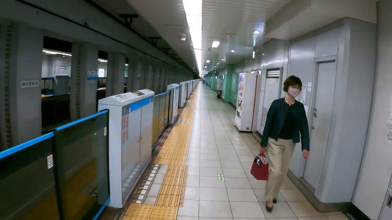 Takebashi Station T08 Walk | Tokyo Metro Tozai Line Exploration | Japan 4K ASMR