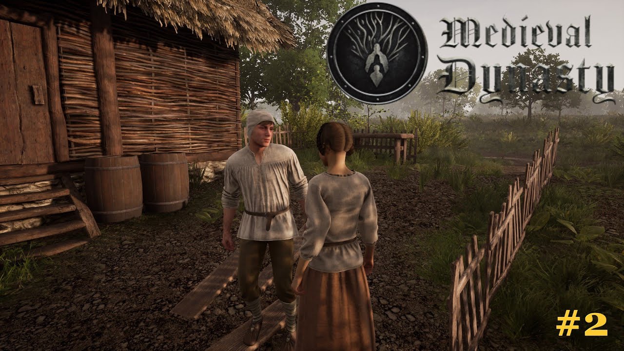 🔴Medieval Dynasty #2 - ПЕРВЫЙ ФЛИРТ V24.2🔴1440p 60fps🔴16+