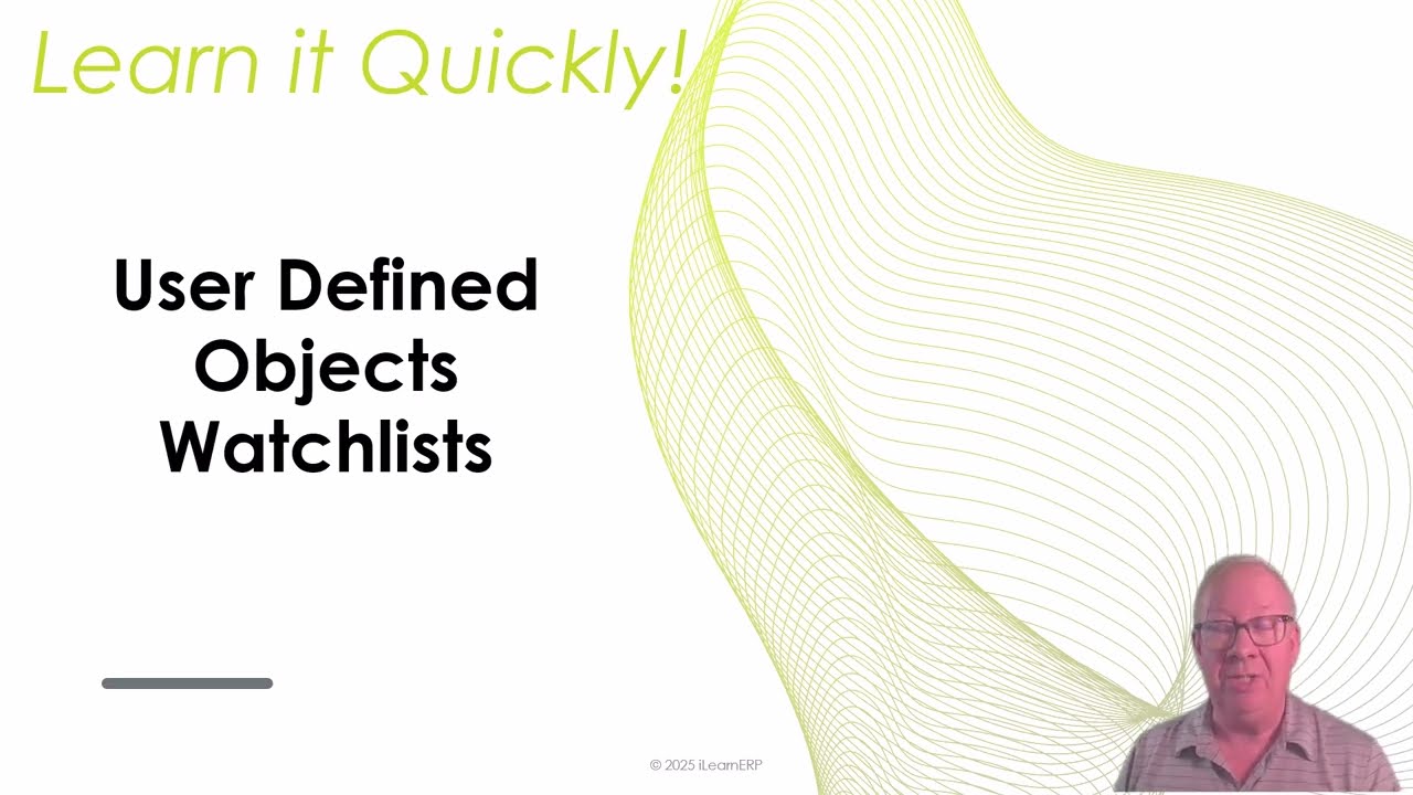 Learn it Quick - Watchlists - October 2025