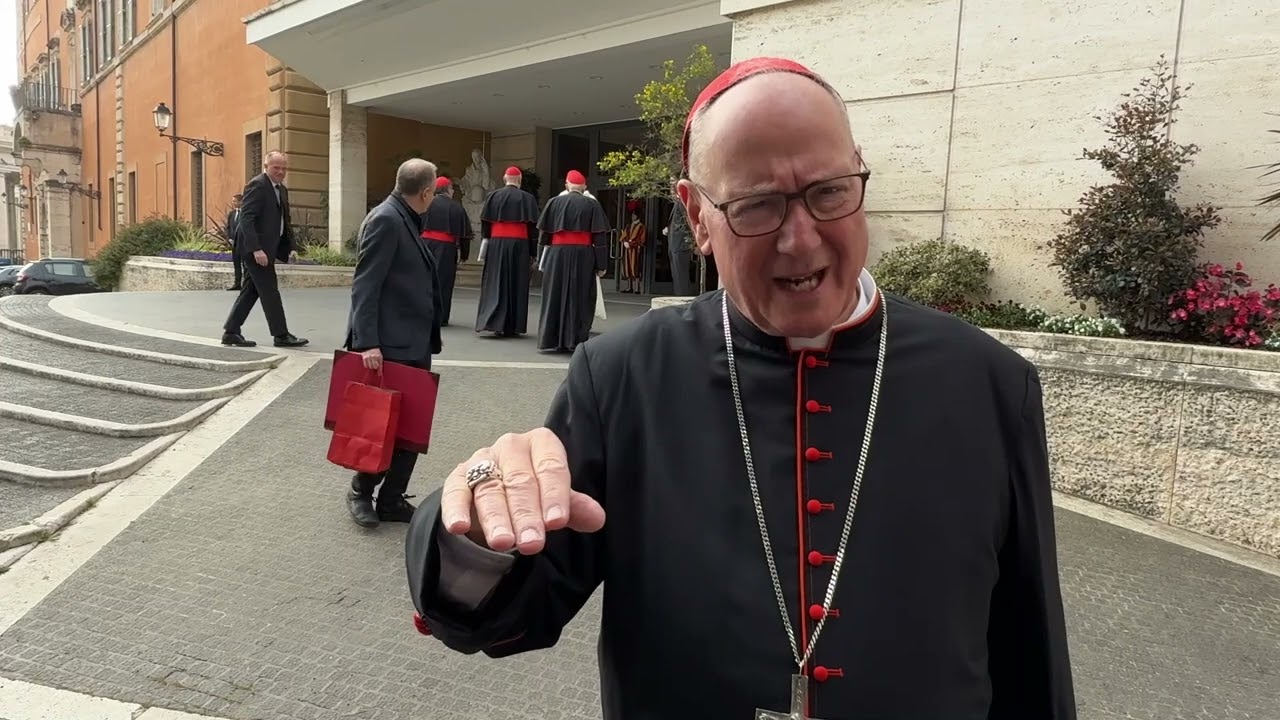 Cardinal Dolan in Rome: Meeting of Cardinals