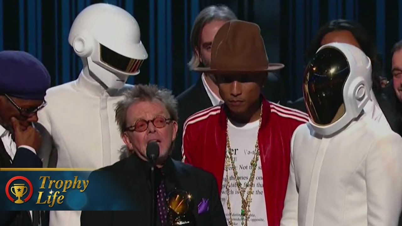 Daft Punk & Pharrell & Stevie Wonder Performing 