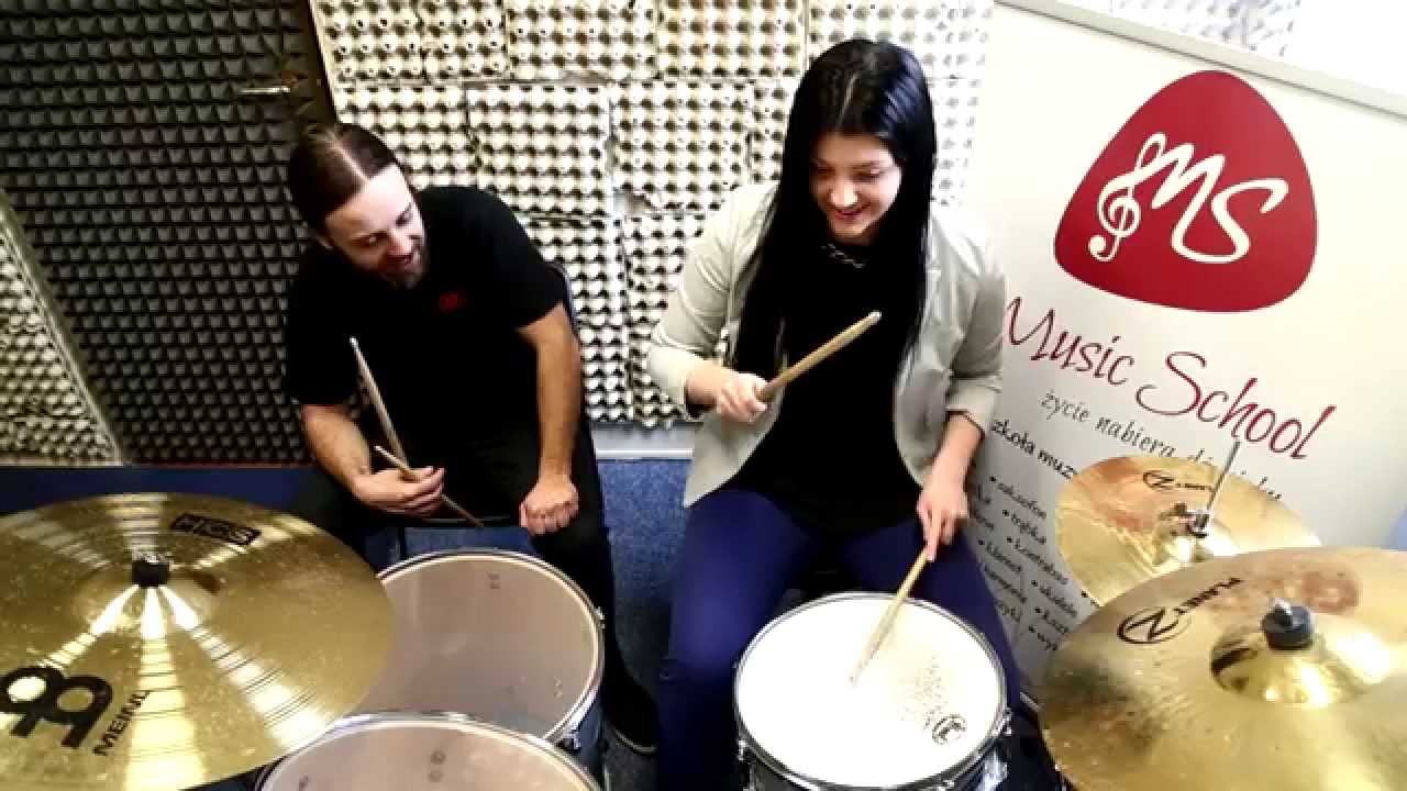 Nauka gry na perkusji Warszawa- Music School