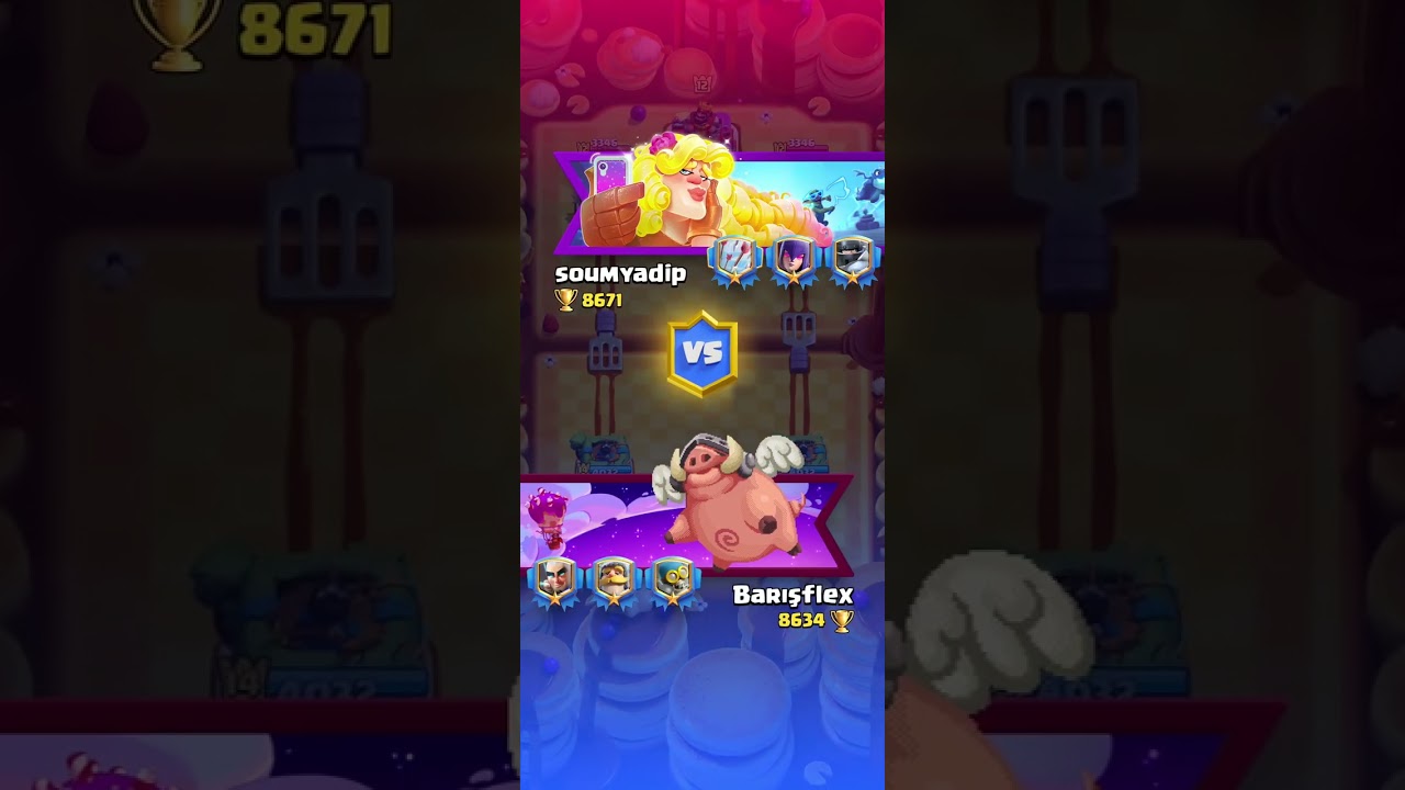 Clash royale  yine