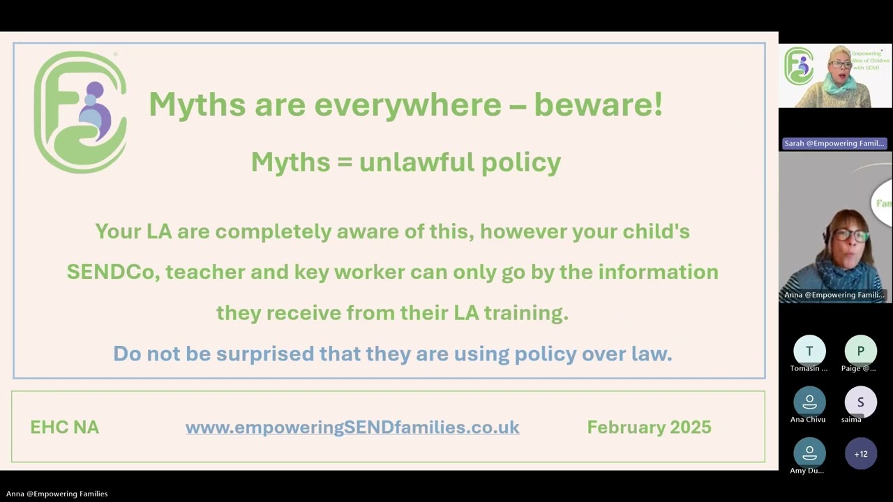 EHC Needs Assessment - The Legal Threshold