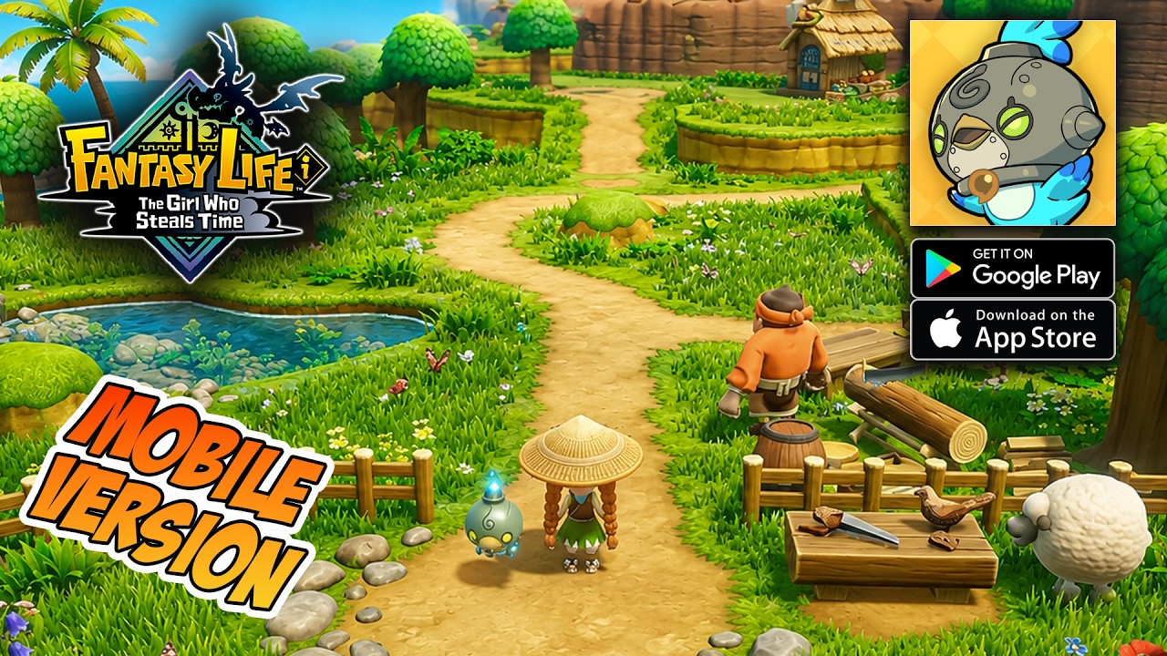 FANTASY LIFE i: The Girl Who Steals Time - Mobile Version Gameplay (Android/iOS)