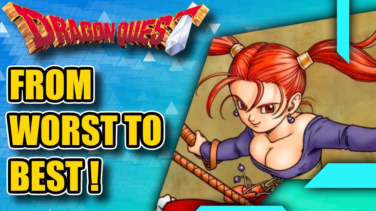 Все 28 игр серии Dragon Quest в рейтинге от худшей к лучшей! Даже спин-оффы!