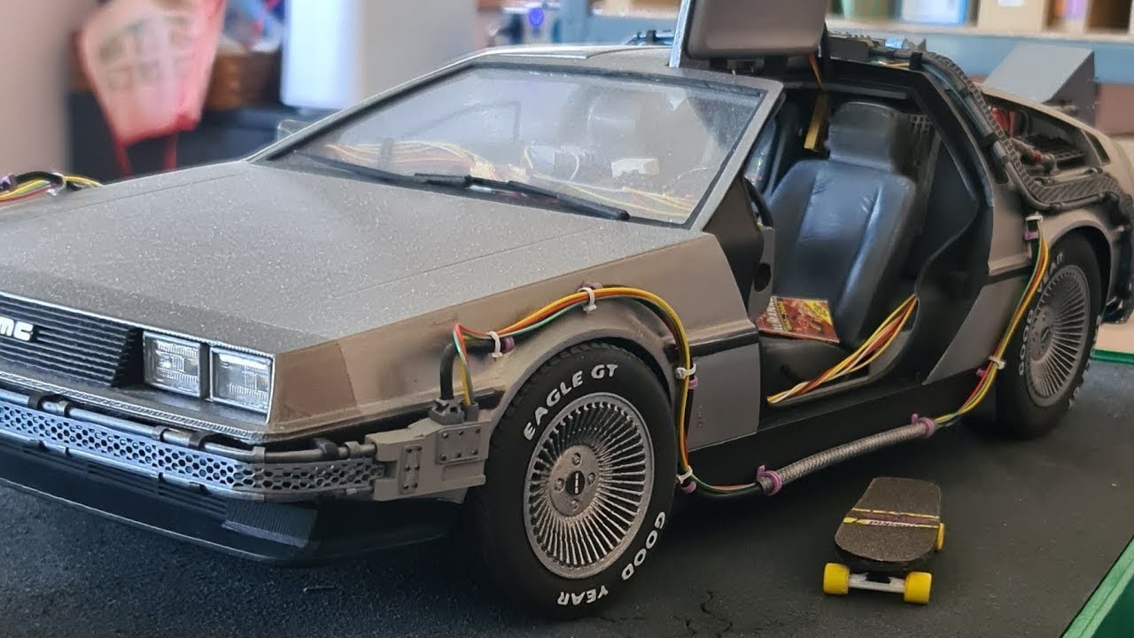 Delorean Regreso al Futuro 1 Impreso en 3D