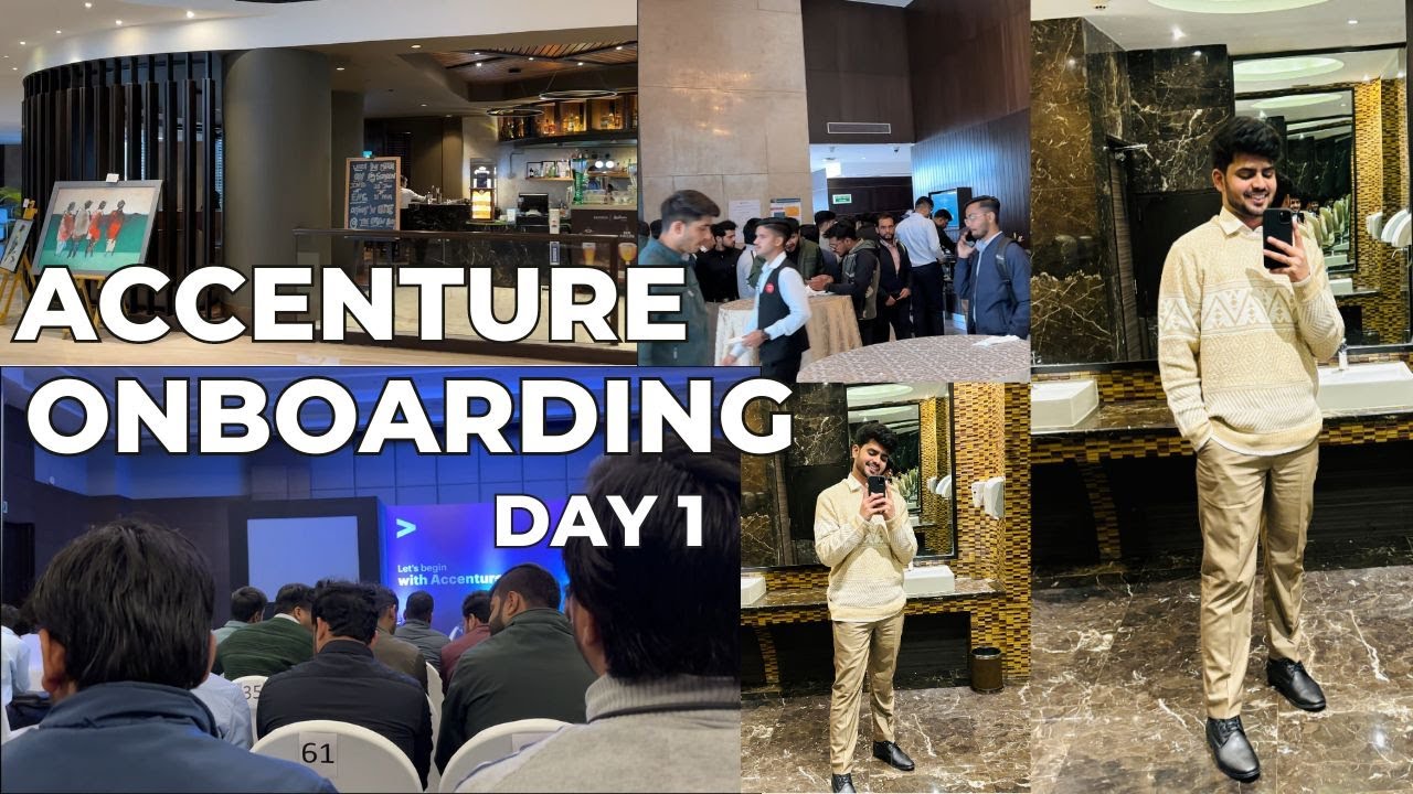 First Day at @Accenture Onboarding || Gurugram || Hotel Radisson