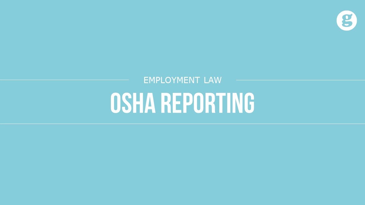 Отчетность OSHA