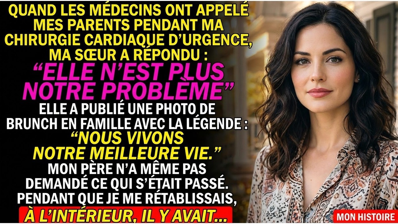 Mes parents ont ignoré mon opération cardiaque d'urgence—Cinq ans plus tard, ils se sont agenouillés