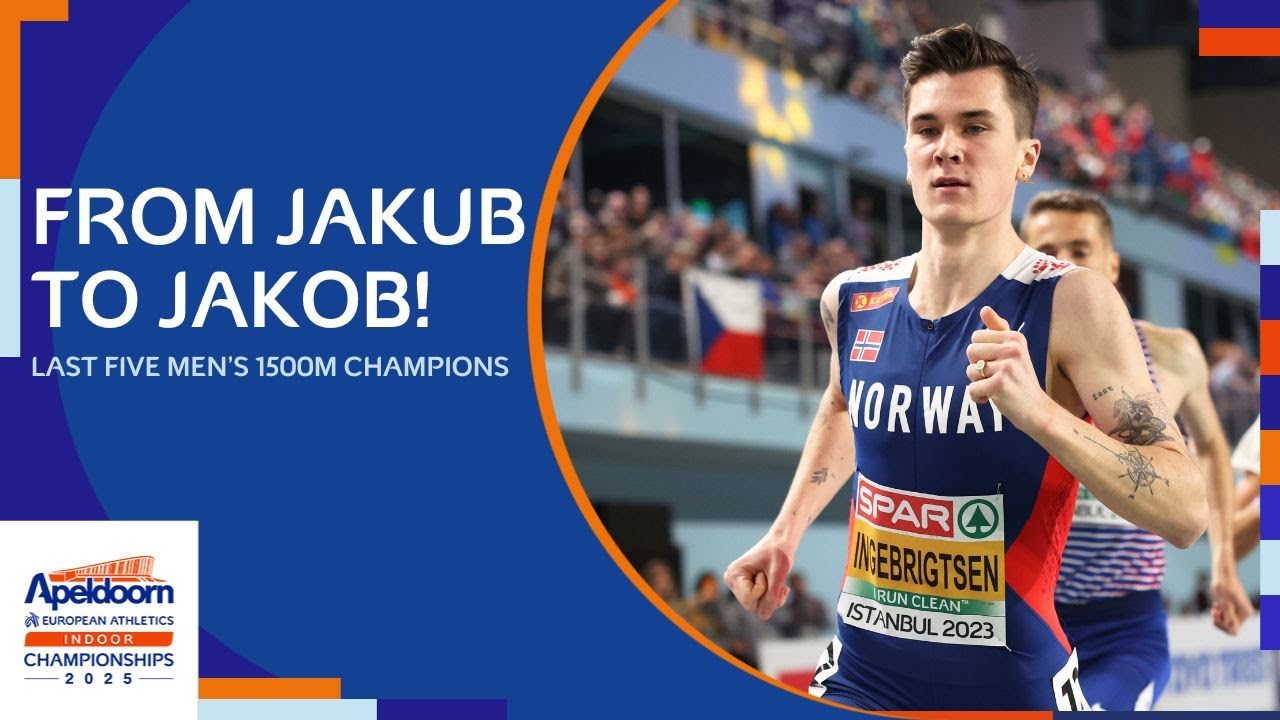 Middle distance KINGS! 👑 Last five men's European indoor 1500m finals