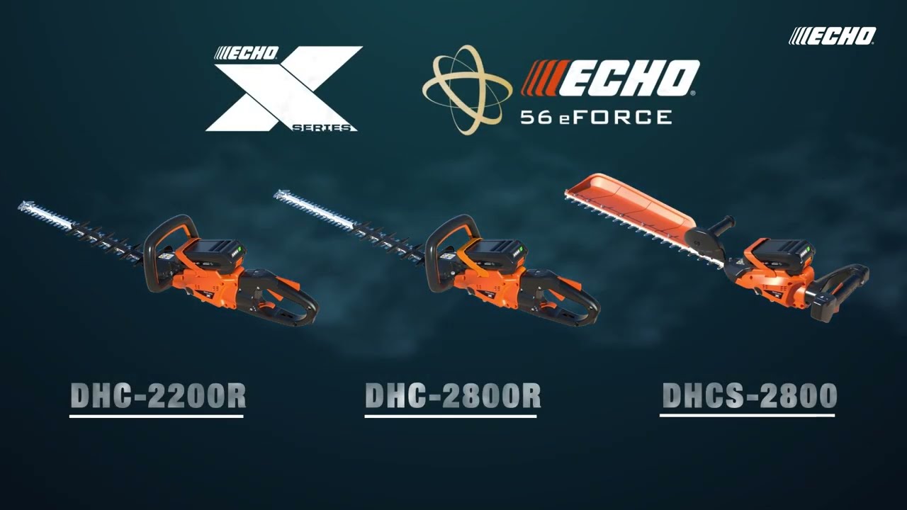 See why ECHO 56eFORCE professional battery hedge trimmers change the game.
