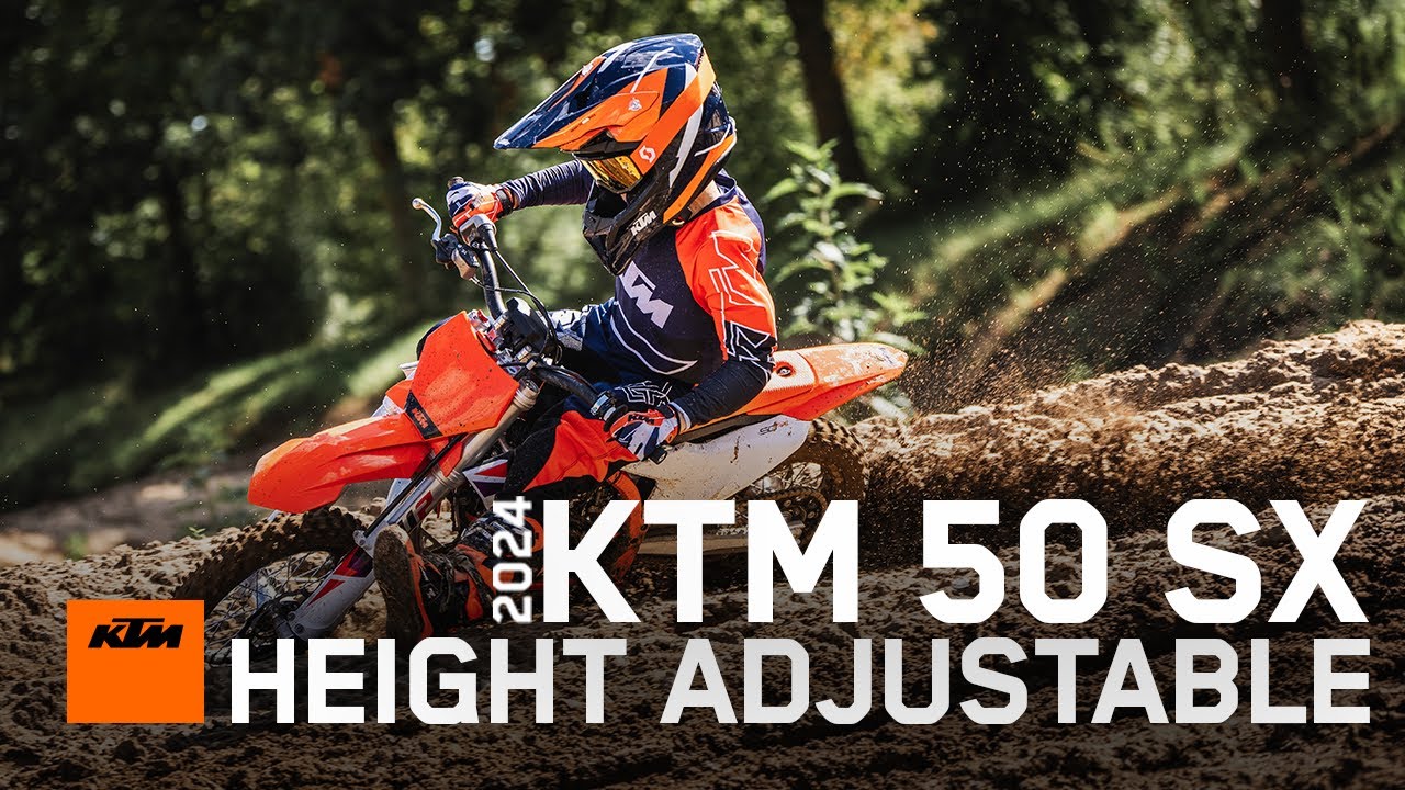 2024 KTM 50 SX &ndash; Adjust, optimize, race | KTM