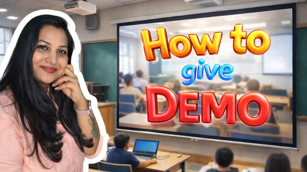 How to Prepare Demo Lesson PPT | Teaching Demo Class Full Guide// teacher interview demo class #DEMO