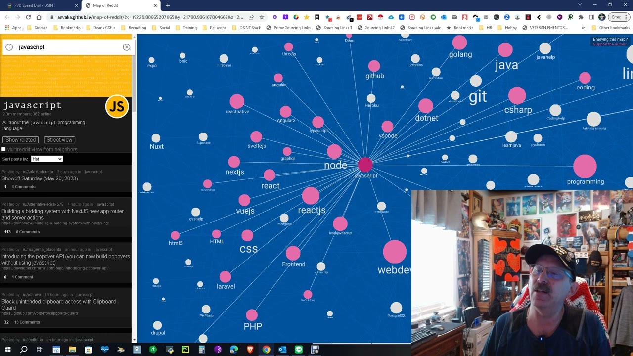 Map of Reddit