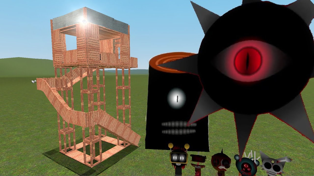 Nightmares Sprunki Vs Towers In Garry's Mod